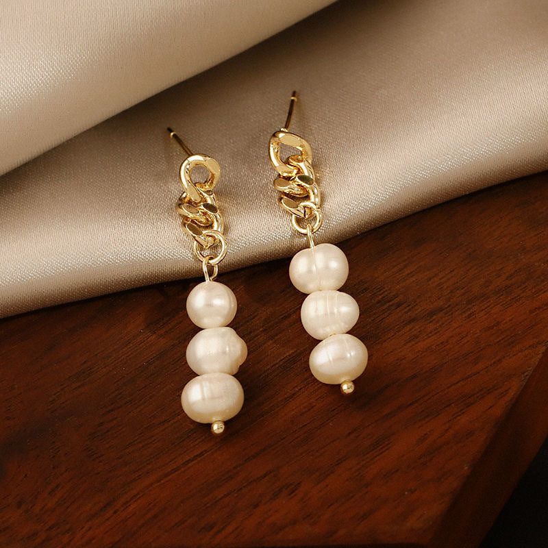 Korean Temperament Female Earrings New Trendy Simple Earrings Earrings