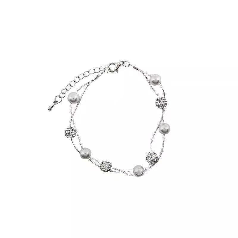 Starry Double-layer Twin Bracelet For Women