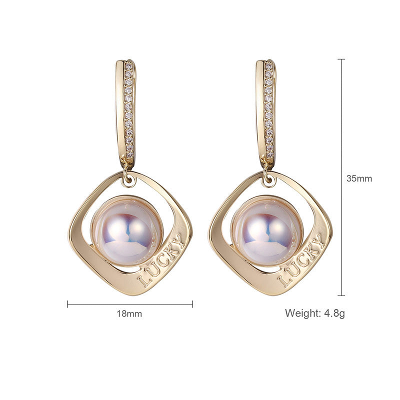 Korean Style Trendy Temperament Earrings Female Earrings Personality Sexy Earrings