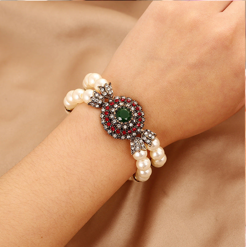 Luxury pearl bracelet