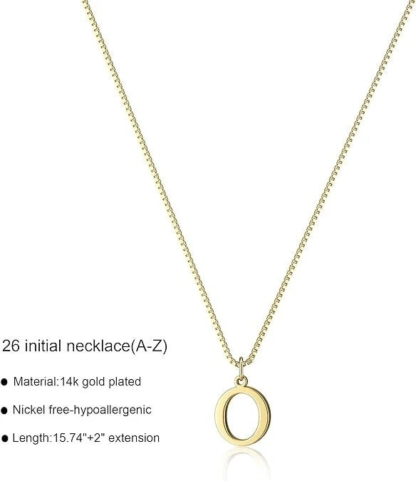 European And American Fashion 26 English Letter Simplicity Necklace