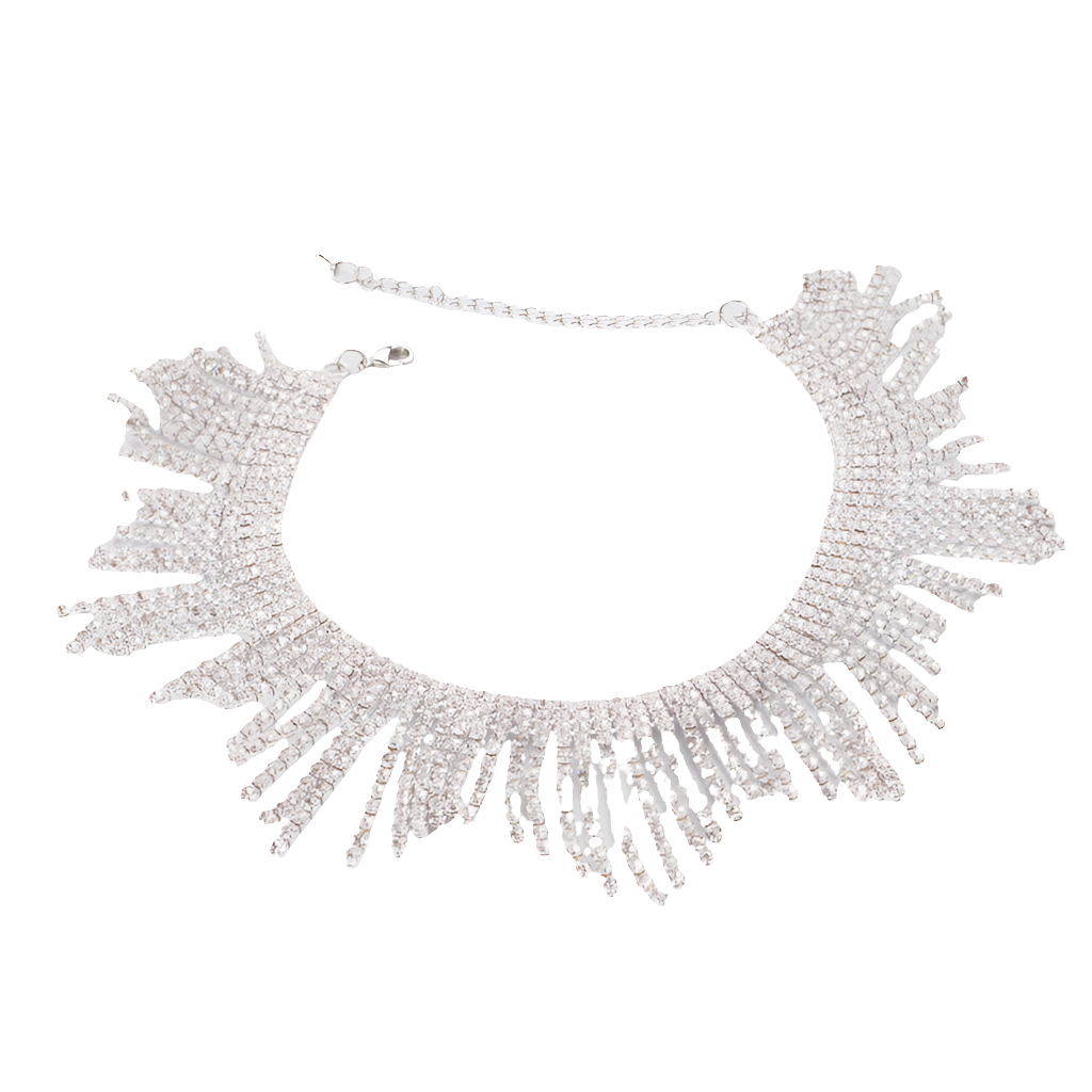 Neck Elements Necklace Tassel Diamond Necklace Alloy Necklace