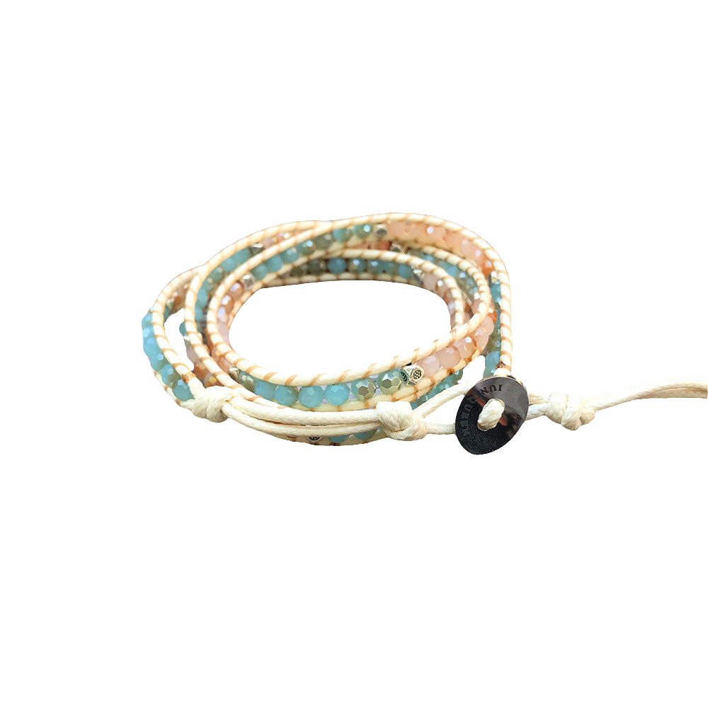 Ornament Natural Stone Bracelet Hand-woven