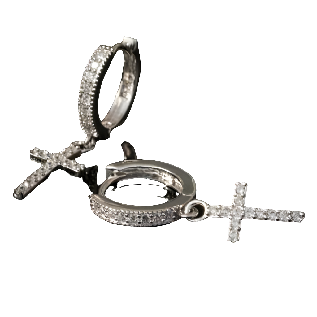 Lady Cross Earrings Earrings