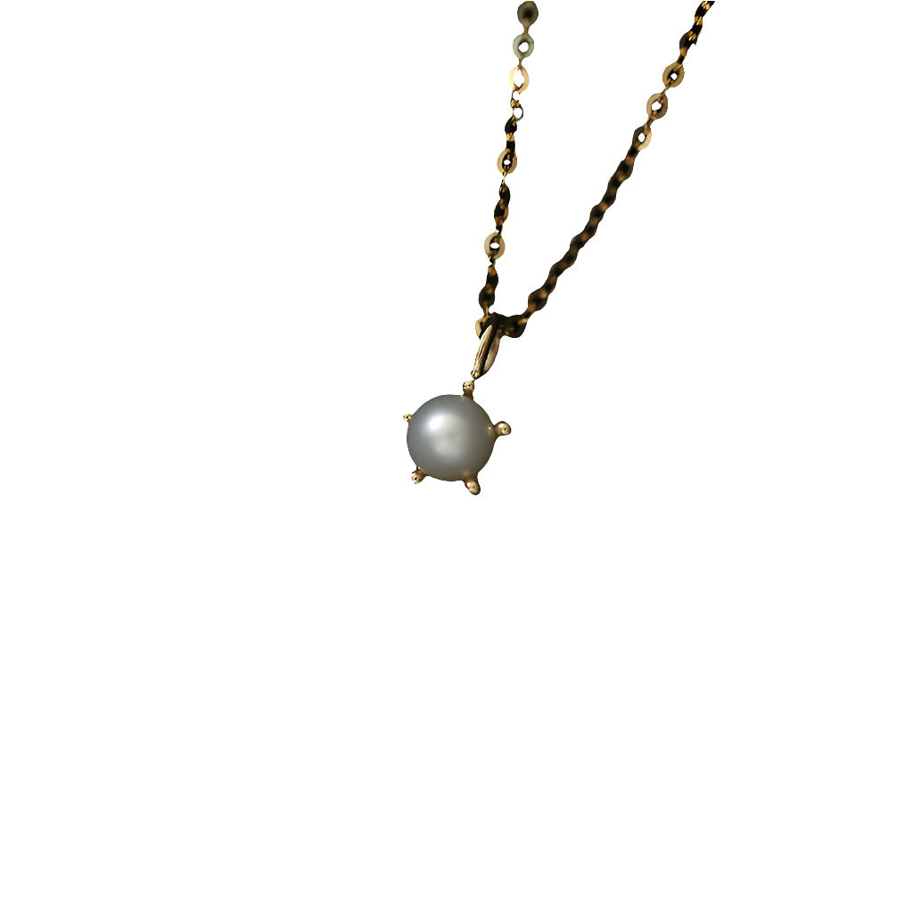 S925 Sterling Silver Pearl Necklace Necklace