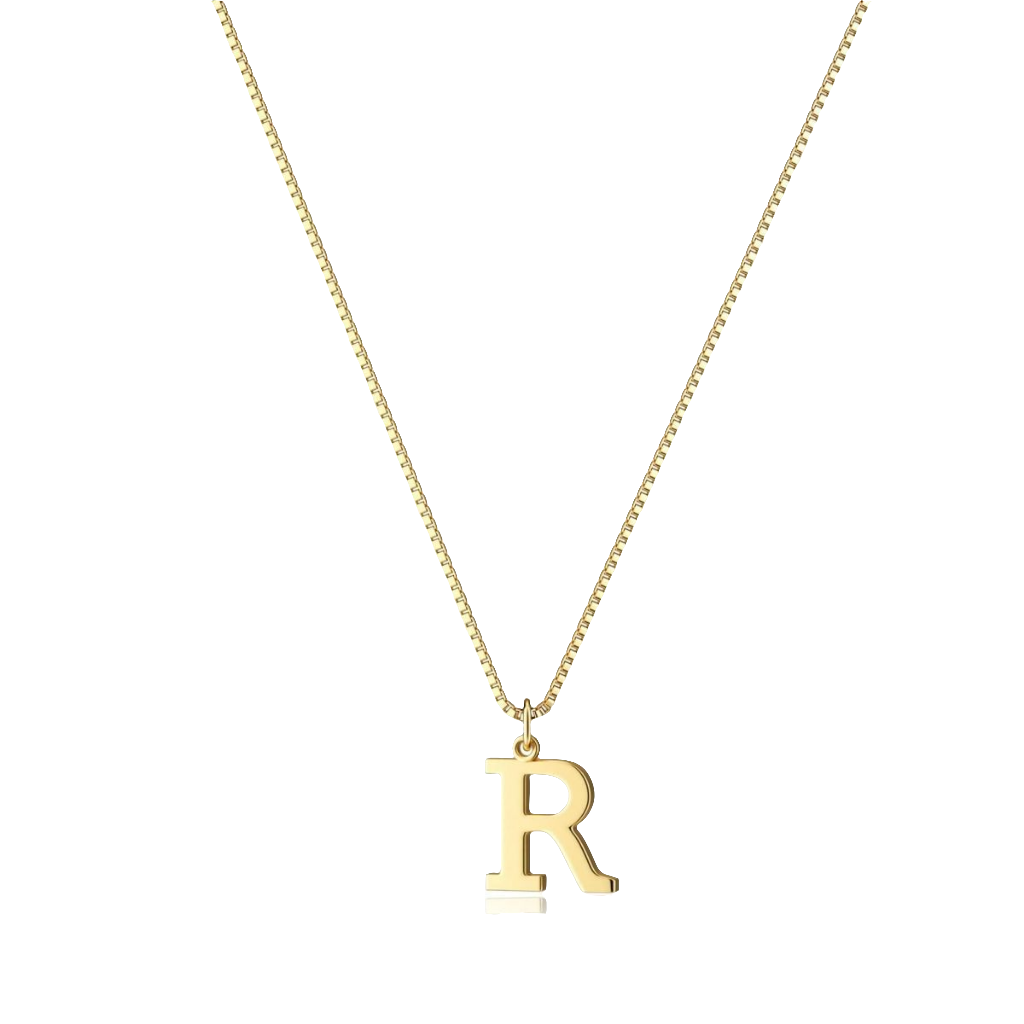 European And American Fashion 26 English Letter Simplicity Necklace