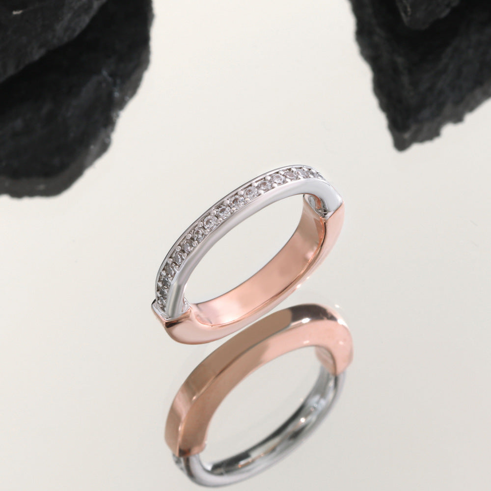 Copper Plating Ring Rose Gold